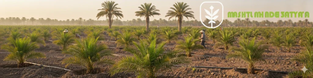 العناية بنخيل التمر في مصر